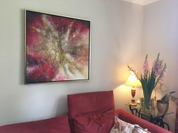 2021-02 Structures 09 - gehÃ¤ngt (100x100cm)